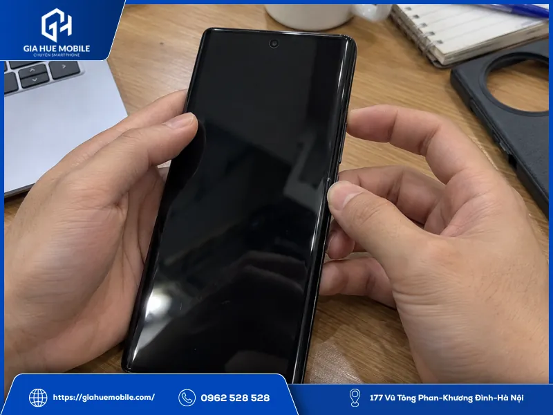 Buộc khởi động lại Vivo X90 Pro khi màn hình đen trước khi mang đi sửa