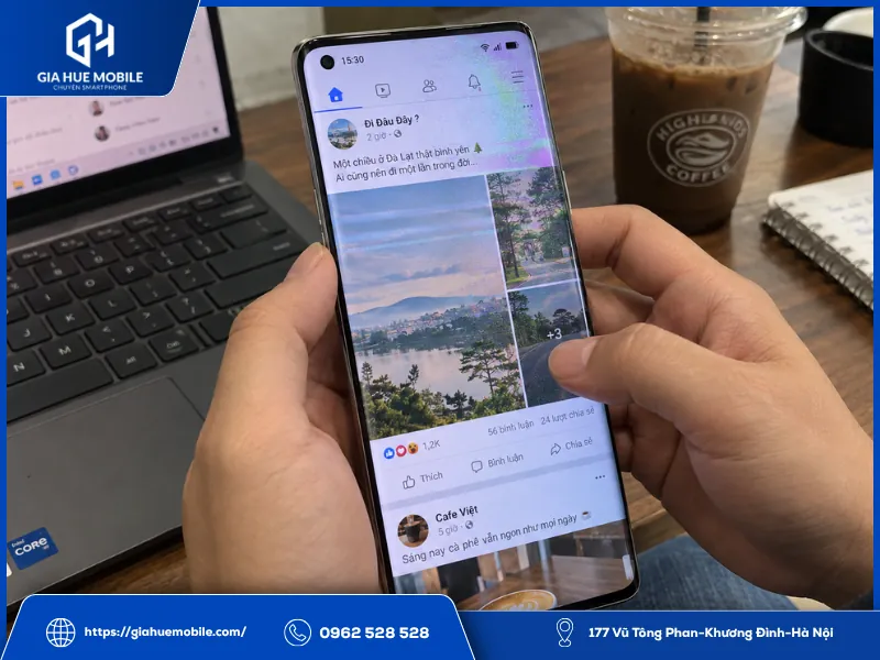 OPPO Reno 5 Pro xuất hiện nhiễu hạt và gợn màn hình khi sử dụng