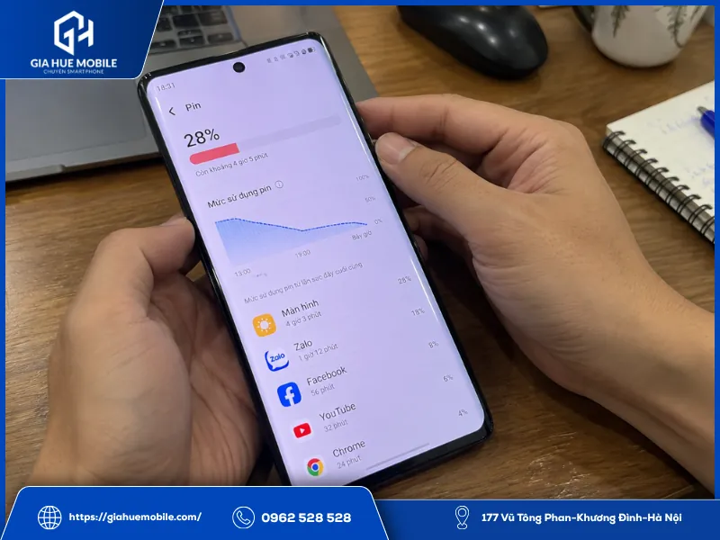 Vivo X90 Pro nóng máy và hao pin bất thường sau khi thay màn hình