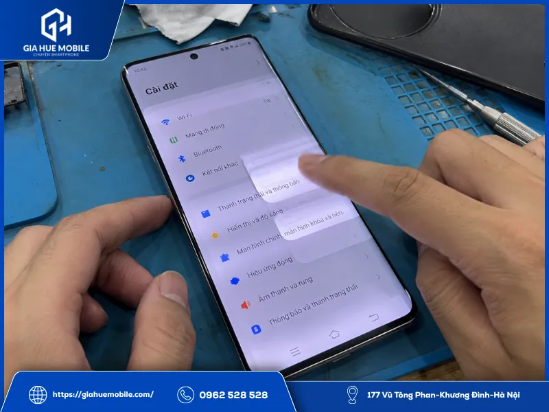 Vivo X100s Pro bị loạn cảm ứng sau va đập dù màn hình không vỡ