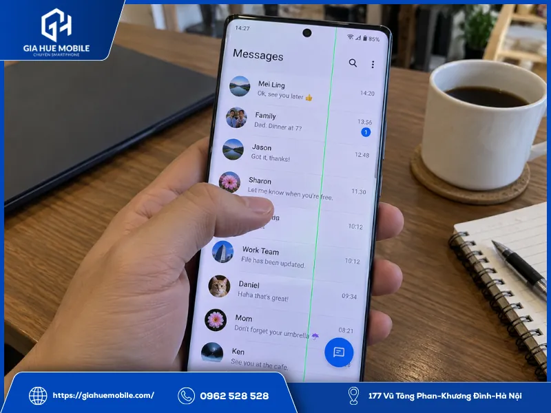 Vivo X80 Pro bị một sọc nhưng vẫn sử dụng được