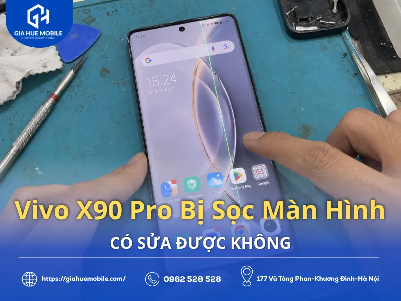 Vivo X90 Pro Bị Sọc Màn Hình Có Sửa Được Không