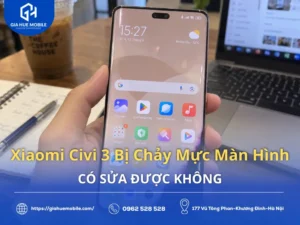 Xiaomi Civi 3 Bị Chảy Mực Màn Hình