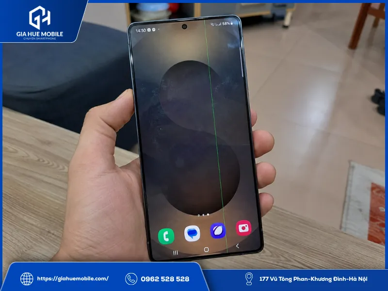 Nguyên nhân khiến màn hình Samsung bị sọc